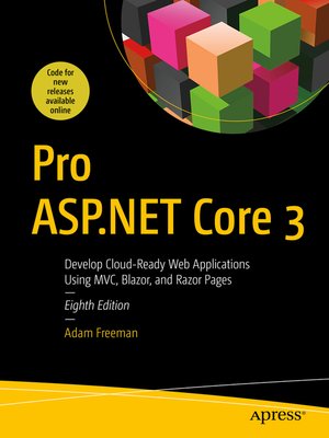 cover image of Pro ASP.NET Core 3